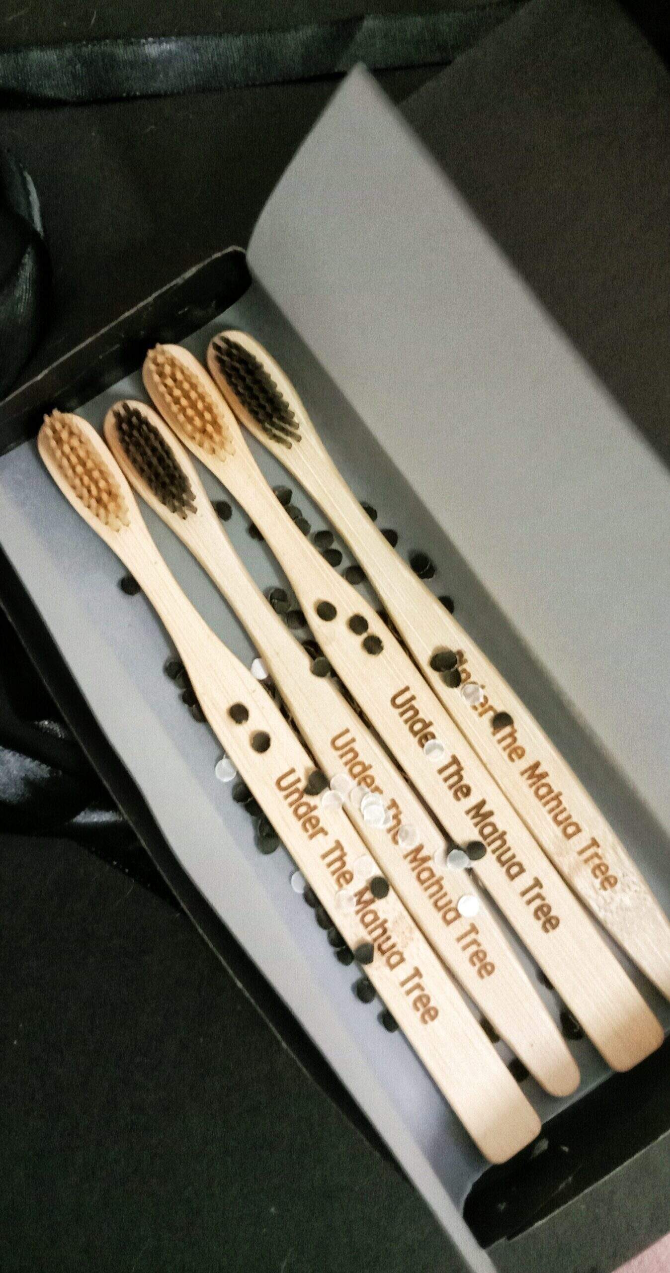 Bamboo Toothbrush - Set of 4